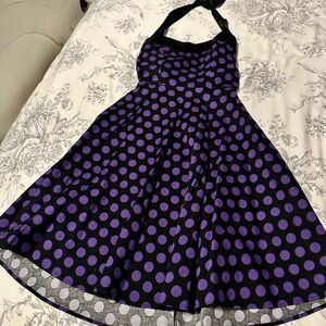 💜Rockabilly style full skirt dress💜